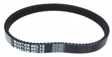 PAS WARIATOROWY UZĘBIONY 22x8 650 Li VARIO PASEK ZĘBATY MASTER BELTS