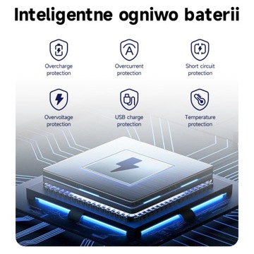 2 литий-ионных аккумулятора размером 1,5VD, зарядка через USB C, элемент LR20