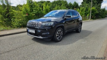 Jeep Compass II SUV Facelifting 1.3 GSE T4 150KM 2021 Jeep Compass Jeep Compass 1.3Benz Polski salon Automat Kamera cofania, zdjęcie 1