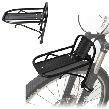 Stopu Aluminium Stojak na Rower Przedni Bagażnik