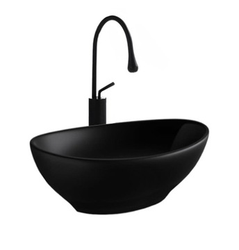 VELDMAN UMYWALKA CERAMICZNA VERA BLACK MAT