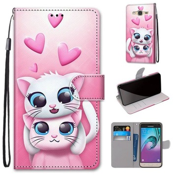 Samsung Galaxy J3 / J3 2016 Etui Pokrowiec Portfel