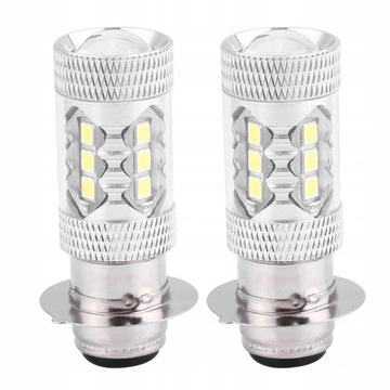ŻARÓWKA LED DO MOTOCYKLA 80W H6/P15D