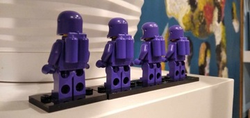 Набор 1x LEGO SPACE CLASSIC космонавт фиолетовый фиолетовый + 1x ЧУЖОЙ - НОВЫЙ