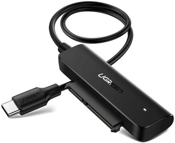 UGREEN ADAPTER PRZEJŚCIÓWKA USB C 3.0 DO DYSKU SATA 3 III HDD SDD 2,5