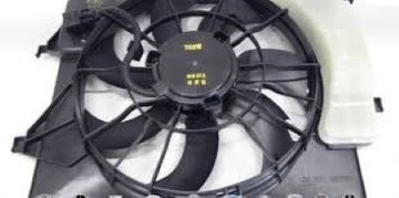 KIA RIO 2016- VENTILÁTOR CHLADIČŮ KOMPLETNÍ KOREA 25380-H8050