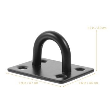 КРЮКИ ДЛЯ ГАМАКА ШАЙБА ПЛАСТИНА С ПРОУШЬЮ ФИКСИРОВАННЫЙ ПОТОЛОЧНЫЙ ДЮБЕЛЬ