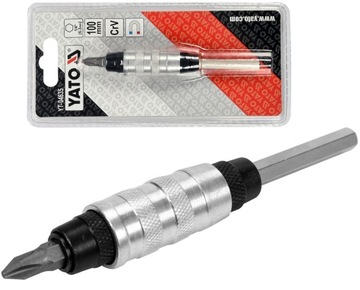 АДАПТЕР ДЛЯ РУЧКИ YATO 1/4'' УГЛОВОЙ АДАПТЕР 100 мм