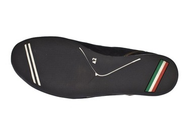 Buty sportowe męskie ze skóry półbuty eleganckie Polskie M099 rozm. 42,5