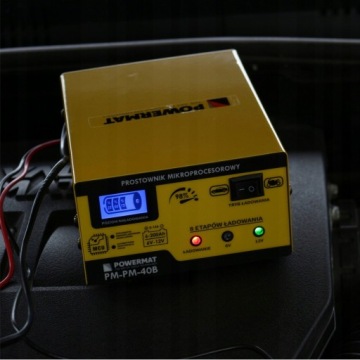 МИКРОПРОЦЕССОРНЫЙ АККУМУЛЯТОРНЫЙ ВЫПРЯМИТЕЛЬ 6/12 В POWERMAT