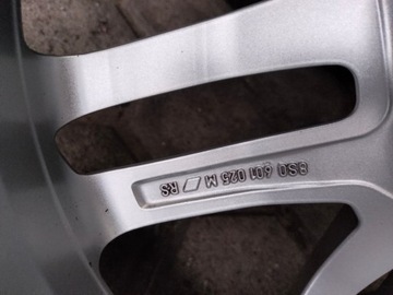 4× DISK HLINÍK AUDI 8.5" X 18" 5X112 ET 50