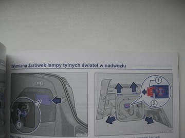 VW Passat B7 2010-2014 Руководство пользователя польского цвета VW Passat B7 2011 г.