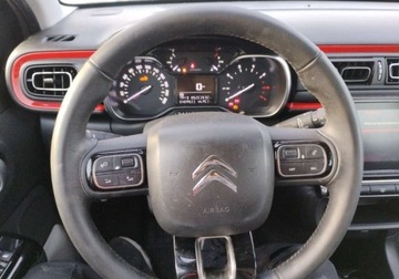 Citroen C3 III Hatchback 1.2 PureTech 110KM 2019 Citroen C3 2019r, 1.2 Benzyna. Uszkodzony. Poobijany. Pali. 1.2 Benzyna, zdjęcie 10