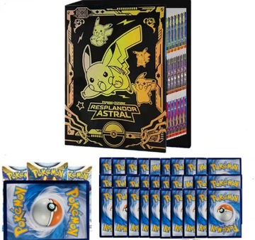 ALBUM KLASER POKEMON NA 432 KARTY+100 KART +1 ENERGIA