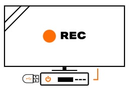 Тюнер DVB-T2 HEVC, ТВ-декодер T2-MINI USB 5V Signal