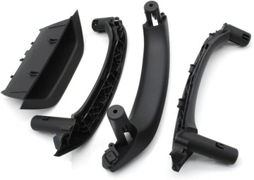 Rączki Panele Uchwyty Drzwi BMW X3 F24 X4 F26 Kompletny Zestaw Black Czarny