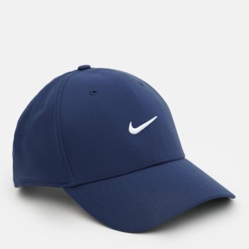 Nike czapka z daszkiem granatowa haftowane logo DRI-FIT rozmiar L/XL