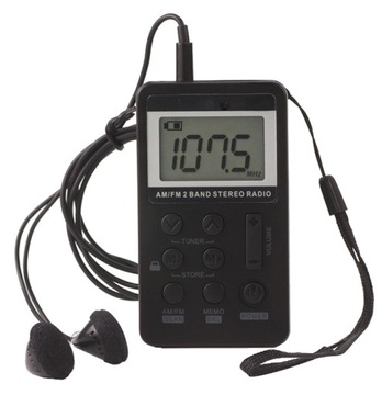 MINI RADIO CYFROWE PROGRAMOWANIE AKUMULATOR SŁUCH
