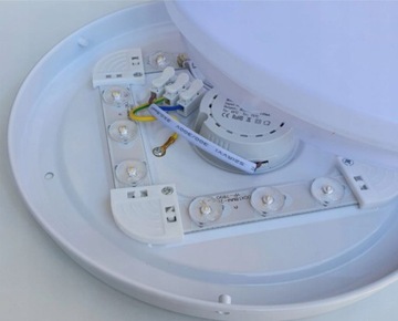 Erik LED D25 plafon IP44/12W/4000K biały