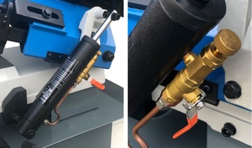 МОЩНАЯ ЛЕНТОЧНАЯ ПИЛА STILER BS-712R СТАНОК ДЛЯ РЕЗКИ МЕТАЛЛА 230В 2 СВОБОДНЫЕ ЛЕНТЫ