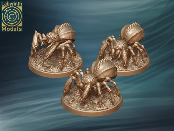 Giant Spiders - Labirynth Models