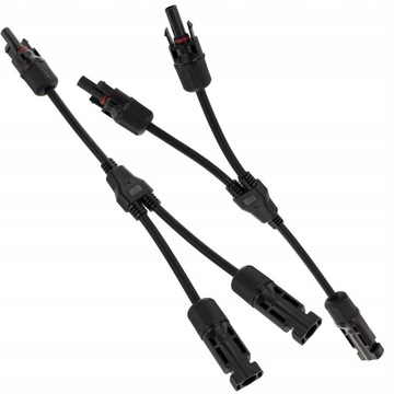 ZŁĄCZE KONEKTOR MC4 PODWÓJNY RÓWNOLEGŁY IP67 2szt