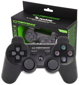 GAMEPAD BEZPRZEWODOWY KONTROLER DO GIER PS3 WIBRACJE mini USB BLUETOOTH