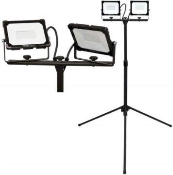 СВЕТОДИОДНЫЙ СВЕТИЛЬНИК YATO С ГАЛОГЕННОЙ ПОДСТАВКОЙ 2x30Вт IP65