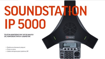 ТЕЛЕФОН ДЛЯ КОНФЕРЕНЦ-ТЕЛЕФОН Polycom IP 5000 SIP