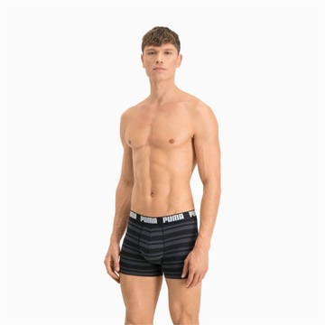Bokserki Puma Heritage Stripe Boxer, 2 pary, rozmiar M