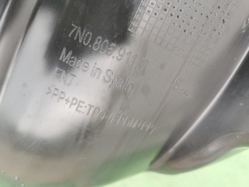 PODBĚH LEVÉ PŘEDNÍ SEAT ALHAMBRA VW SHARAN 7N0805911B
