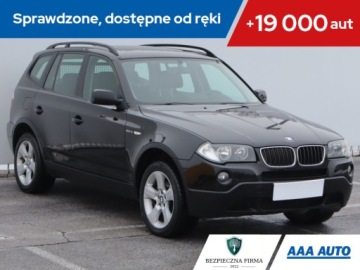 BMW X3 E83 2008 BMW X3 2.0d, 174 KM, 4X4, Klima, Parktronic