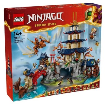 LEGO NINJAGO 71814 TURNIEJOWE MIASTO ZE ŚWIĄTYNIĄ 14+ NOWY