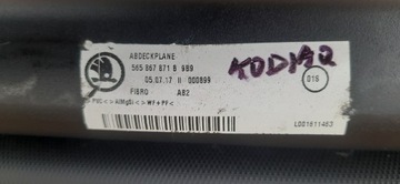 ROLETA KUFRU SKODA KODIAK DEMONTÁŽ