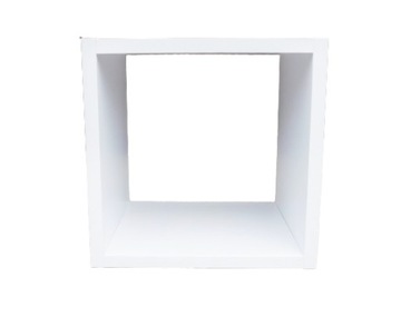 Полка Matt Black WHITE Square Hanging Cubic