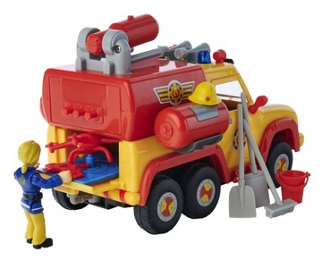 ПОЖАРНЫЙ СЭМ АВТОМОБИЛЬ ВЕНЕРА ПОЖАРНЫЙ ЧЕЛОВЕК ФИГУРА СВЕТ ЗВУКОВЫЕ ЭФФЕКТЫ СИМБА