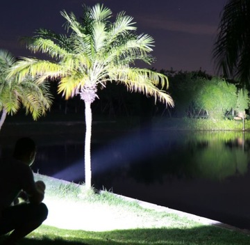 Мощный перезаряжаемый светодиодный прожектор COB USB 4