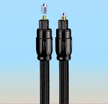 Цифровой оптический аудиокабель SPDIF Toslink T-T 2м