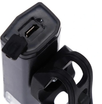 2X ZESTAW LAMPEK ROWEROWYCH NA TYŁ PRZÓD DO ROWERU