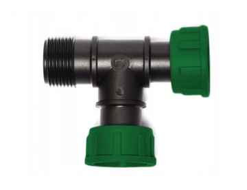 Тройник поворотный ПОМ Ф-Ф-М (GW, GW, GZ) 1