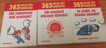 365 porad dla rodziców - zestaw 3 książek