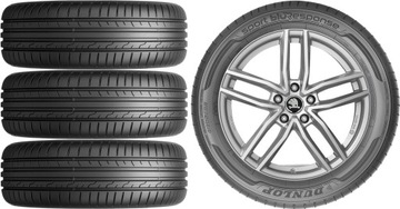 NOVÉ KOLA LETNÍ SKODA OCTAVIA 2 DUNLOP 225/45R17*2