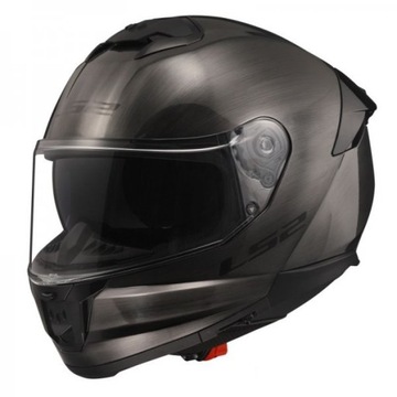 KASK LS2 FF808 STREAM II JEANS TITANIUM SZARY POŁYSK Rozmiar M