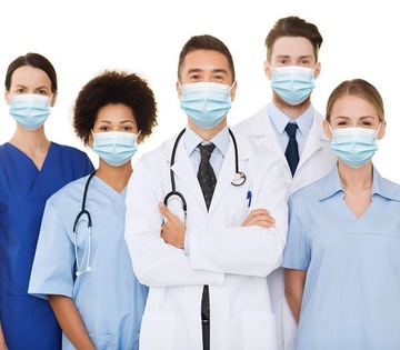 Маска защитная 3-х слойная 100 шт.