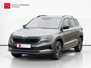 Skoda Karoq Crossover Facelifting 1.5 TSI ACT 150KM 2024 Skoda Karoq Sportline 1.5 TSI 150KM DSG Gwarancja Matrix FV23 1.5