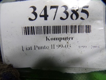 FIAT PUNTO II 1.1 BENZÍN JEDNOTKA ŘÍZENÍ MOTORU HW003 IAW59FM3