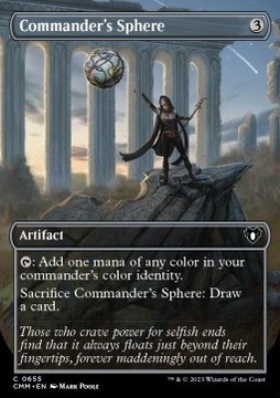 Commander's Sphere Commander Masters: Extras