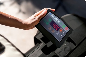 НАДУВНОЙ БАССЕЙН СПА на 4 человека. ГИДРОМАССАЖНЫЙ НАБОР ДЛЯ ХИМИИ INTEX 28450 СВЕТОДИОДНЫЙ