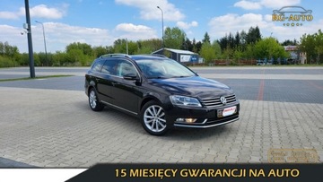 Volkswagen Passat B7 Limousine 2.0 TDI CR DPF BlueMotion 140KM 2011 Volkswagen Passat 2.0TDI Alcantara Serwis Oryg...