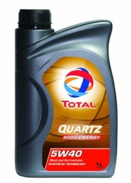 TOTAL 5W40 9000 1 Olej silnikowy syntetyczny TOTALenergies quartz 9000 1 l